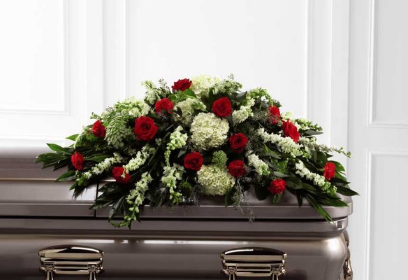 The FTD Sincerity(tm) Casket Spray